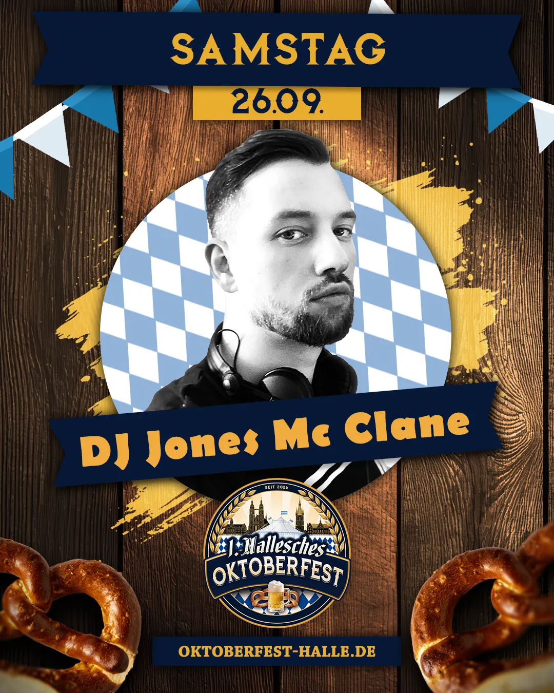 Act-Grafik: DJ Jones Mc Clane